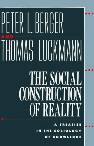 The social construction of reality cover