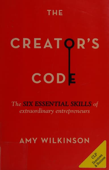 The creator's code cover