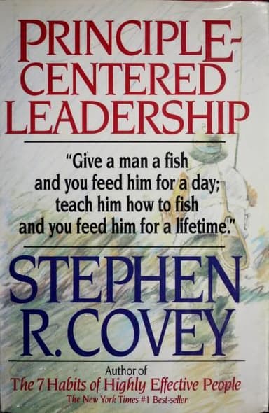 Principle-Centered Leadership cover