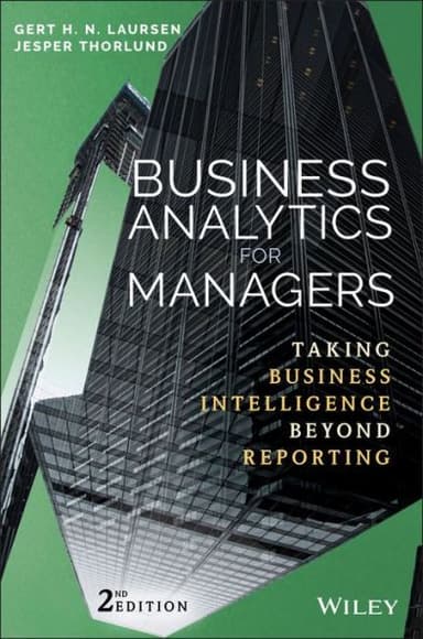 BUSINESS ANALYTICS FOR MANAGERS cover