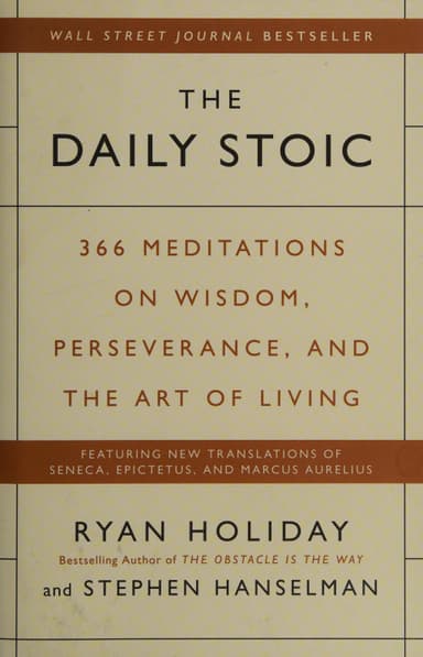 The daily stoic cover