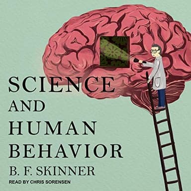 Science and Human Behavior cover