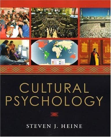 Cultural Psychology cover