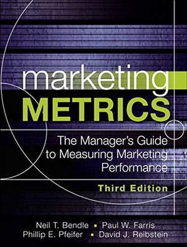 Marketing metrics cover
