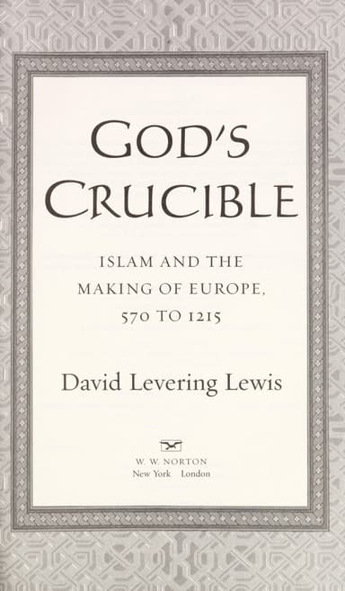 God's crucible cover