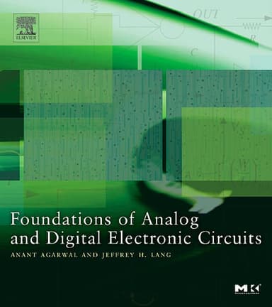 Foundations of analog & digital electronic circuits cover