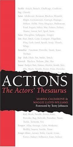 ACTIONS the Actors' Thesaurus cover
