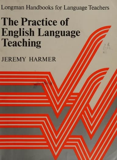 The Practice of English Language Teaching cover