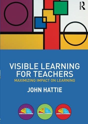 Visible learning for teachers cover