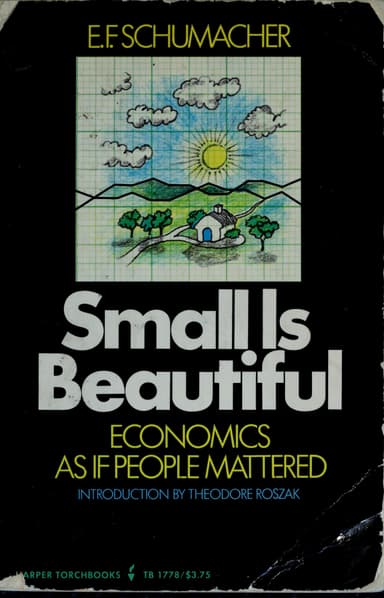 Small Is Beautiful cover