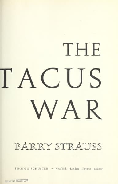 The Spartacus war cover