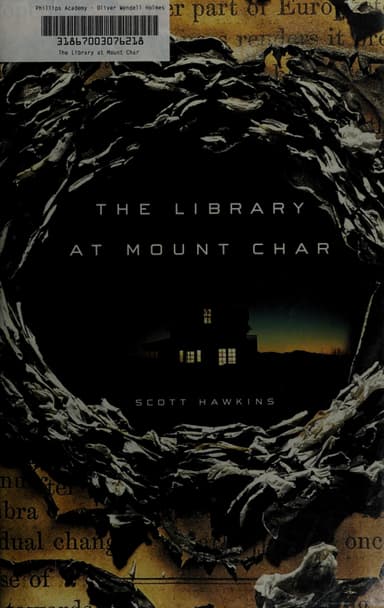 The library at Mount Char cover