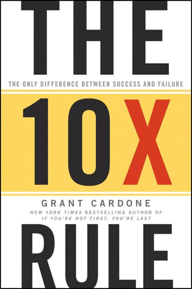 The 10x rule cover