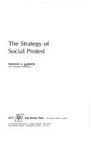 The strategy of social protest cover