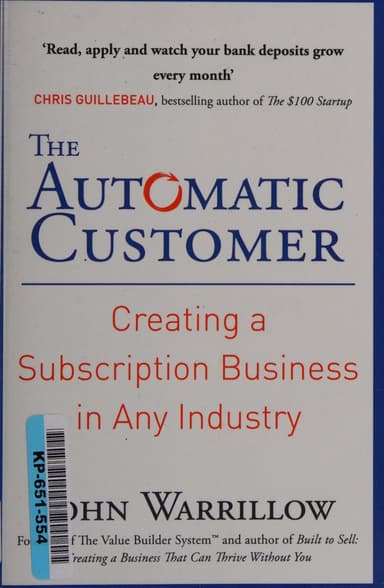 The automatic customer cover