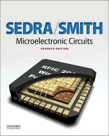 Microelectronic circuits	 cover