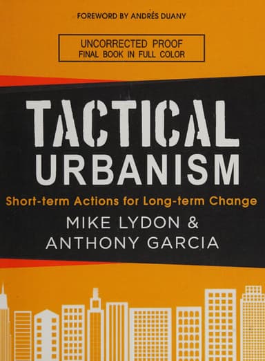 Tactical urbanism cover