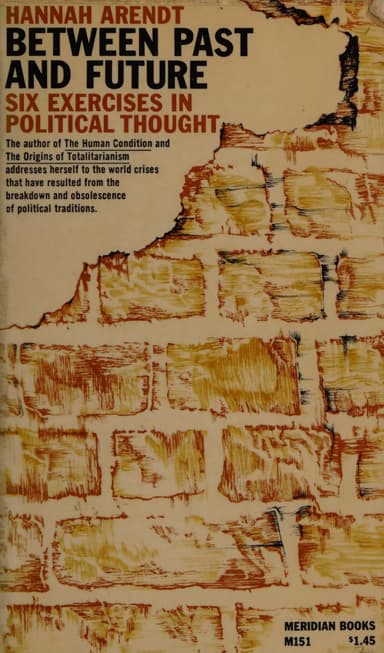 Between past and future cover