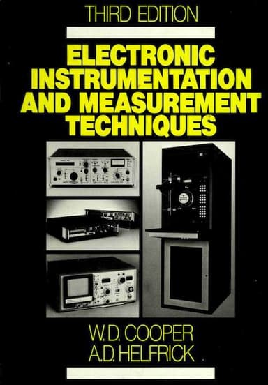 Electronic instrumentation and measurement techniques cover