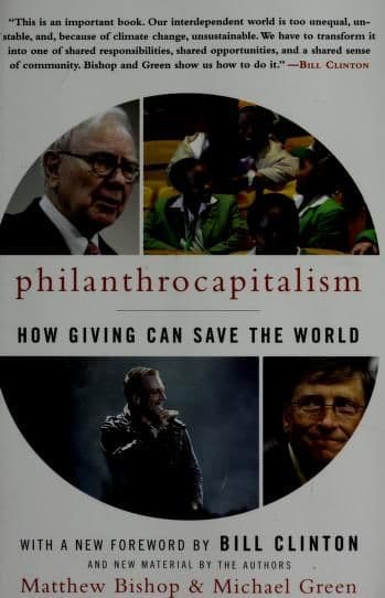 Philanthrocapitalism cover