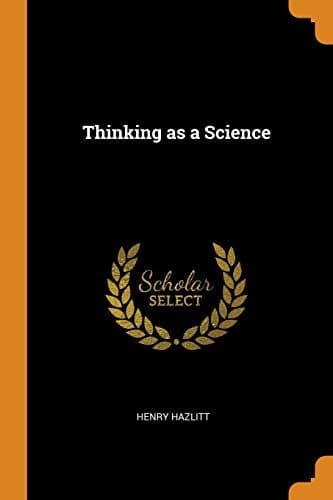 Thinking as a Science cover