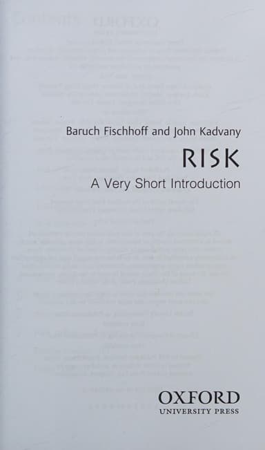 Risk cover