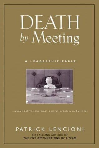 Death by Meeting cover