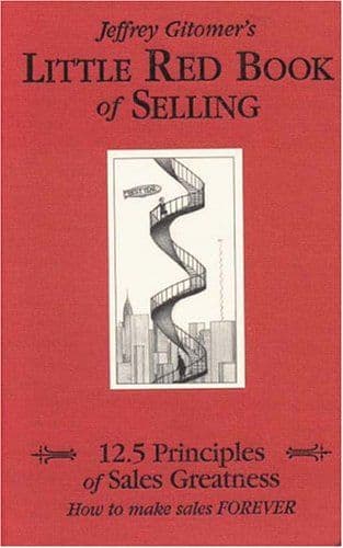 Jeffrey Gitomer's little red book of selling cover
