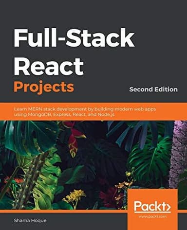 Full-Stack React Projects cover
