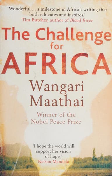 The challenge for Africa cover