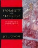 Probability and statistics for engineering and the sciences cover