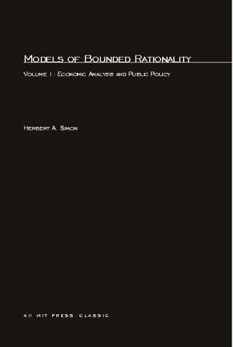 Models of Bounded Rationality, Volume 1 cover