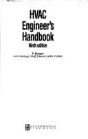HVAC engineer's handbook cover