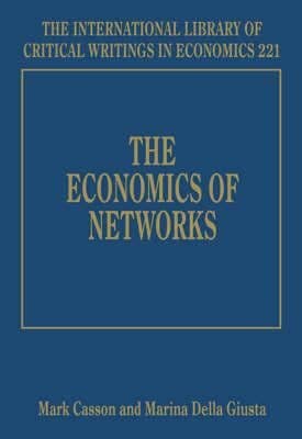 The Economics Of Networks cover