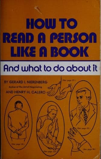How to read a person like a book cover