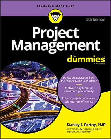 Project management for dummies cover