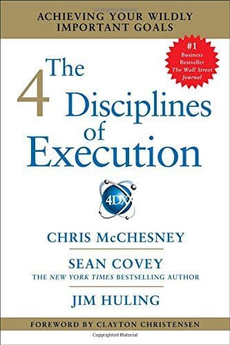The 4 disciplines of execution cover