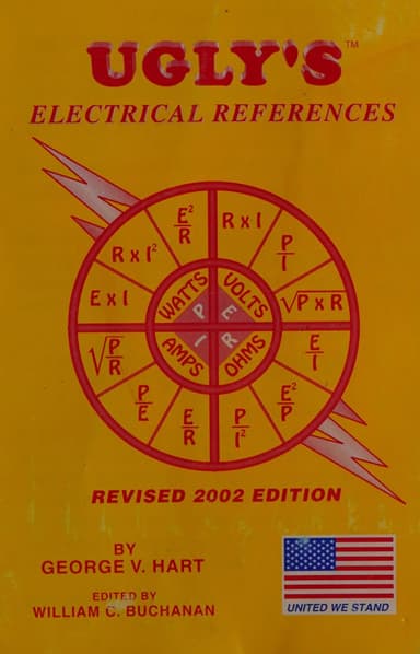 Ugly's electrical references cover