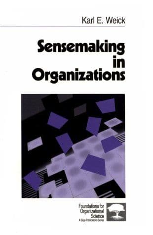 Sensemaking in organizations cover