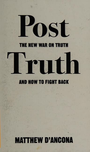 Post Truth cover