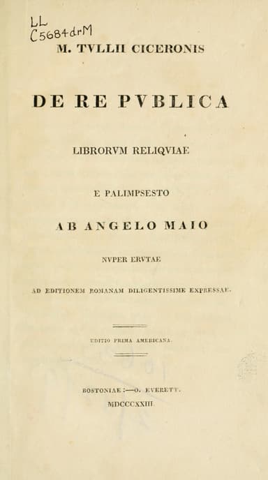 De republica cover