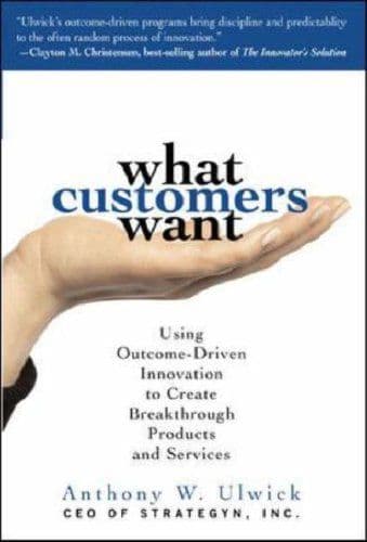 What customers want cover