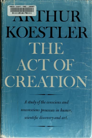 The act of creation cover