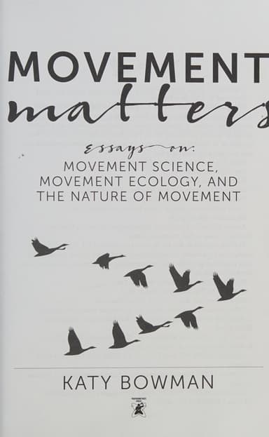 Movement matters cover