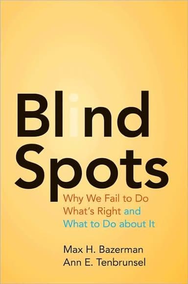 BLIND SPOTS cover