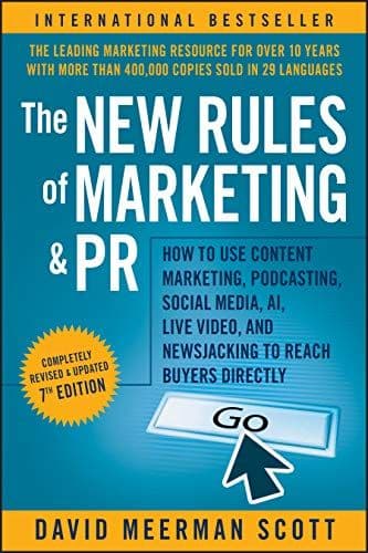 The New Rules of Marketing and PR cover