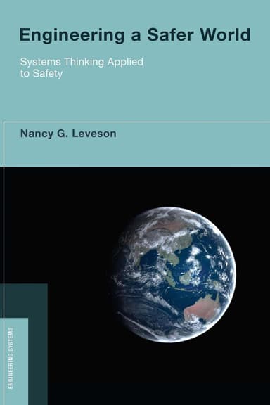 Engineering a safer world cover