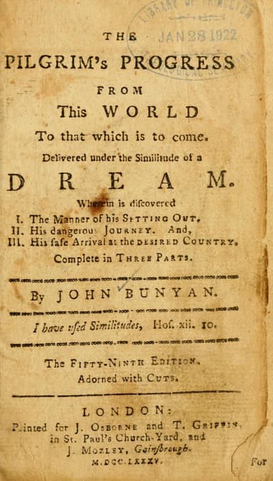 The Pilgrim's Progress cover