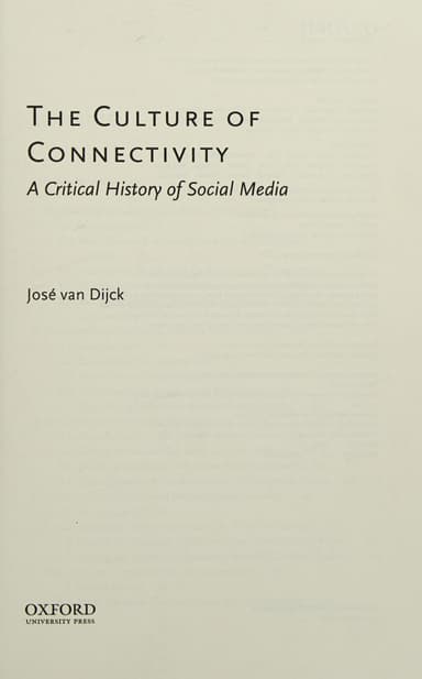 The culture of connectivity cover