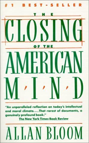 The Closing of the American Mind cover